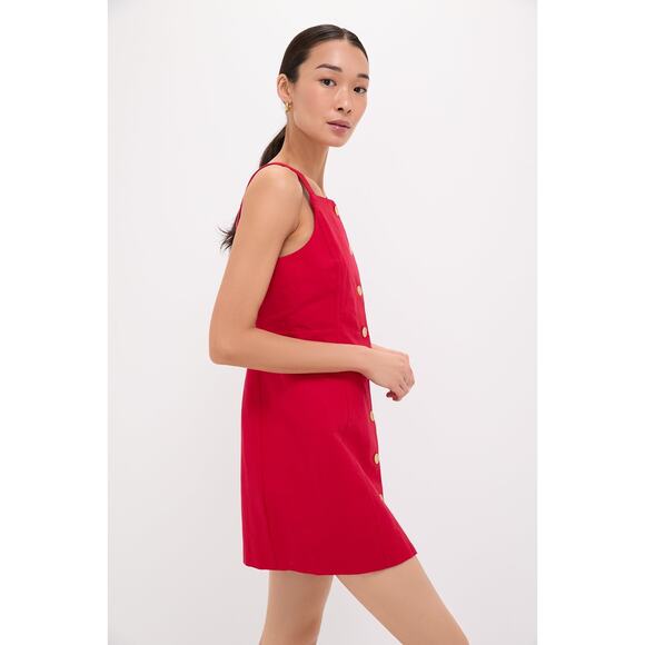ALEX MILL Crimson Alexis Dress Size S NWT Retail $195 Tuckernuck - Picture 6 of 8